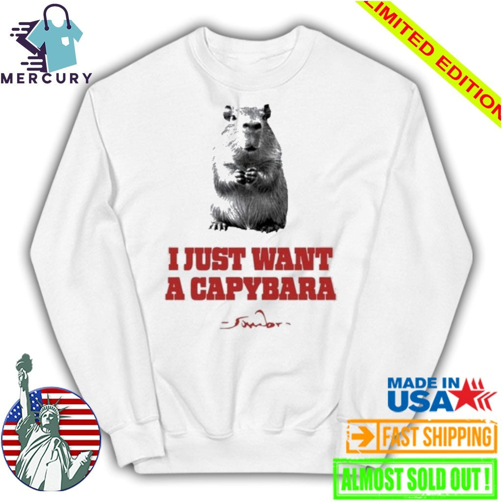 Sombr I Just Want A Capybara Shirt