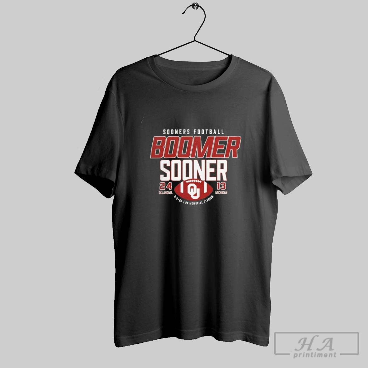 Official Sooners Boomer Sooner Beat Michigan Wolverines Boomer Sooner 24 13 Score