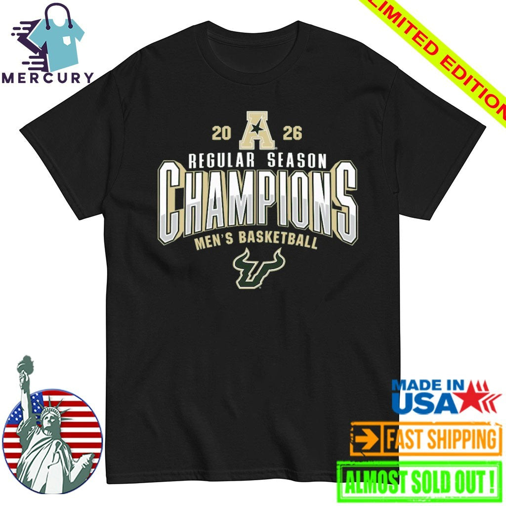 South Florida Bulls 2026 AAC Men’s Basketball Regular Season Champions Shirt