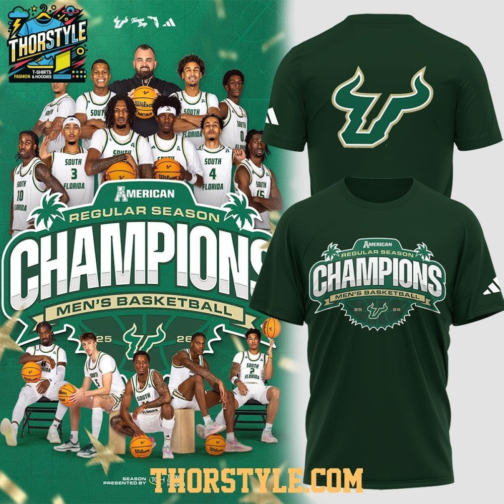 South Florida Bulls Regular Season Champions 2026 Shirt
