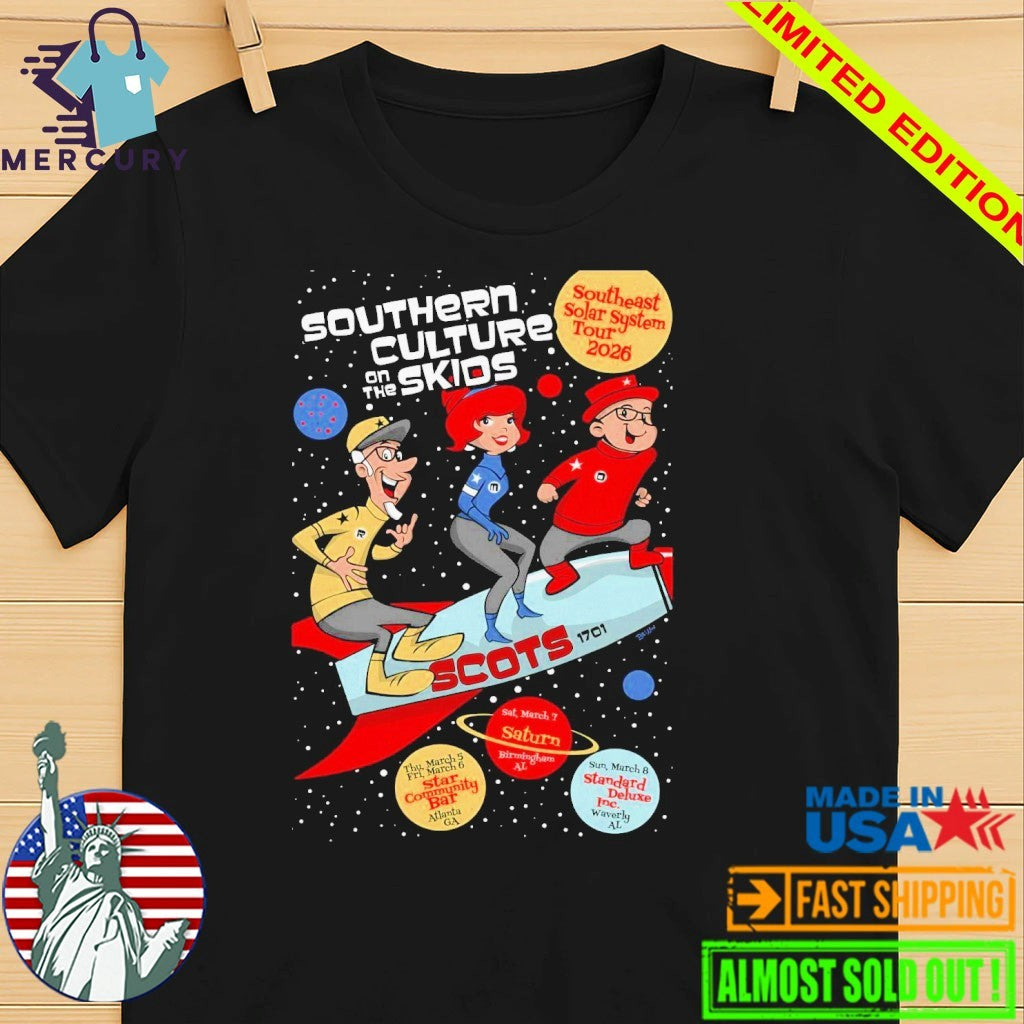 Southern Culture On The Skids Mar 5-6 2026 Atlanta GA Poster Shirt