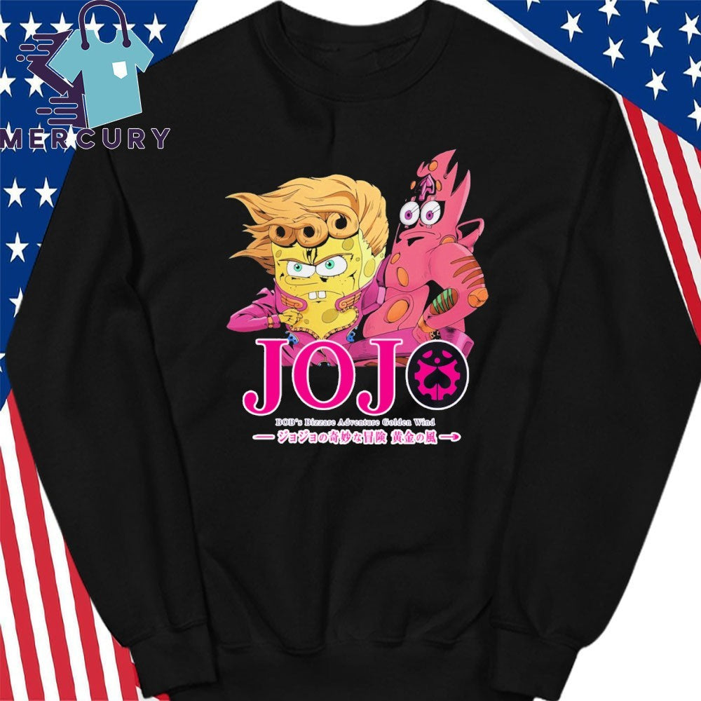 Sponge Giorno Joj Bobs Bizarre Adventure Golden Wind Shirt