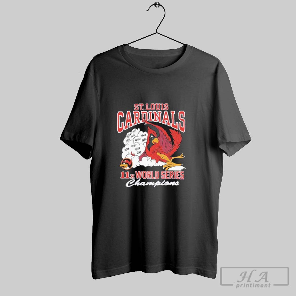 Official St Louis Cardinals 11x Ws Champions Hyper Local Refresh T