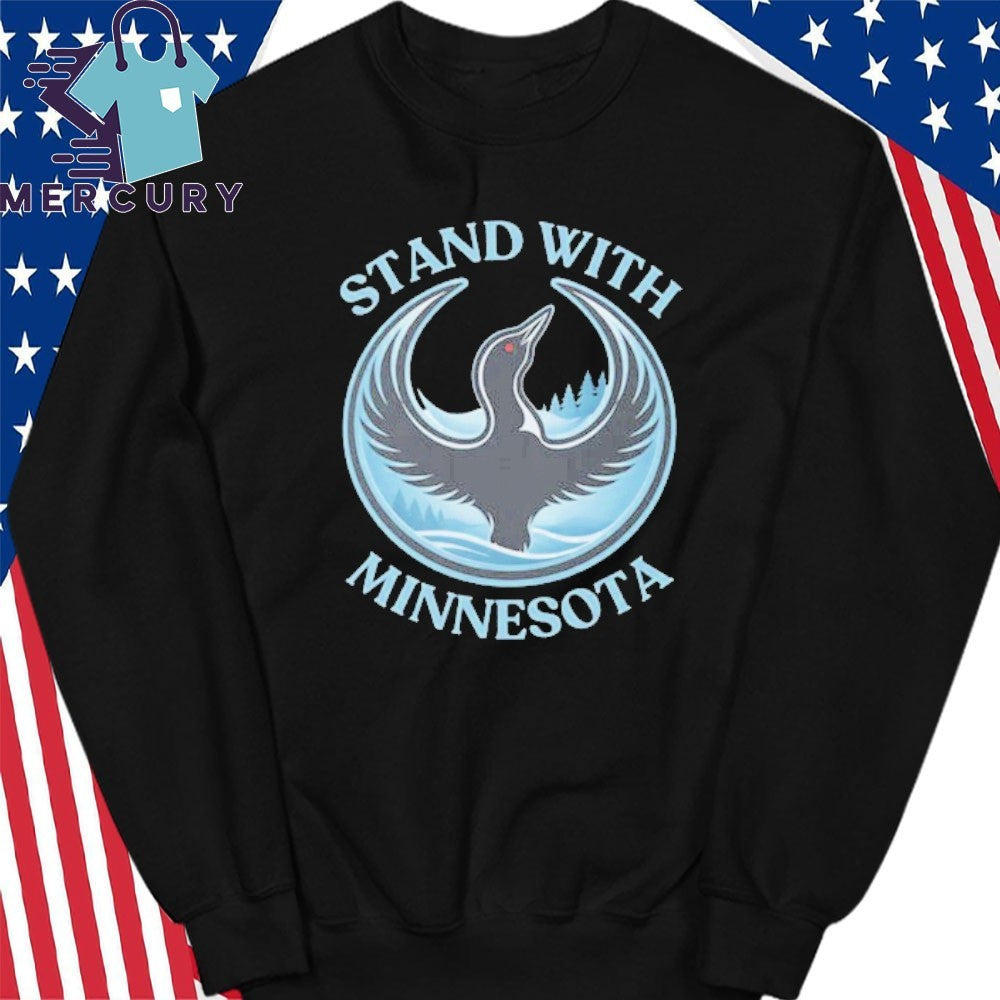 Stand With Minnesota State Bird Shirt