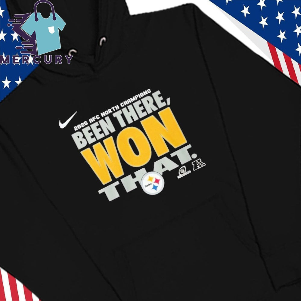 Steelers 2025 AFC North Division Champions Locker Room Shirt