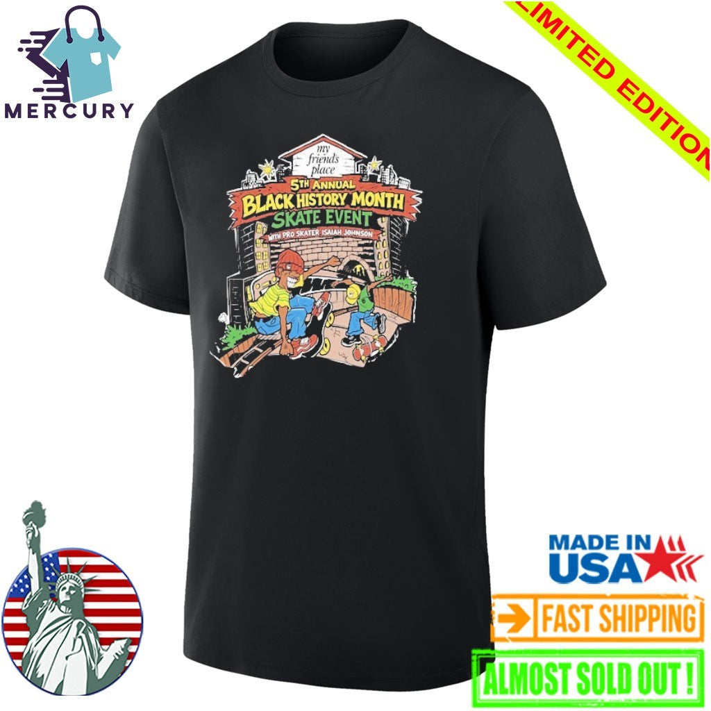 Steve Van Doren Black History Month Skate Event Shirt