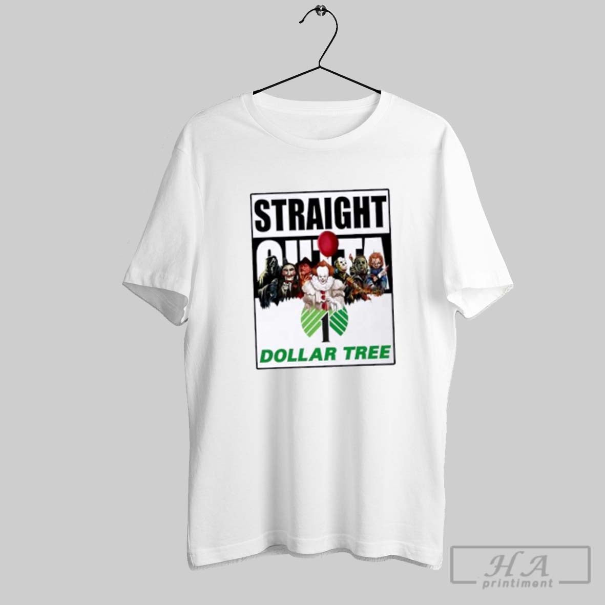 Official Straight Outta Dollar Tree Horror Movies Halloween