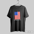 Official Strength Bold Patriot Stencil Us Flag