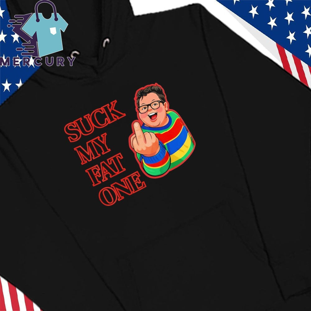 Suck My Fat One Middle Finger Shirt