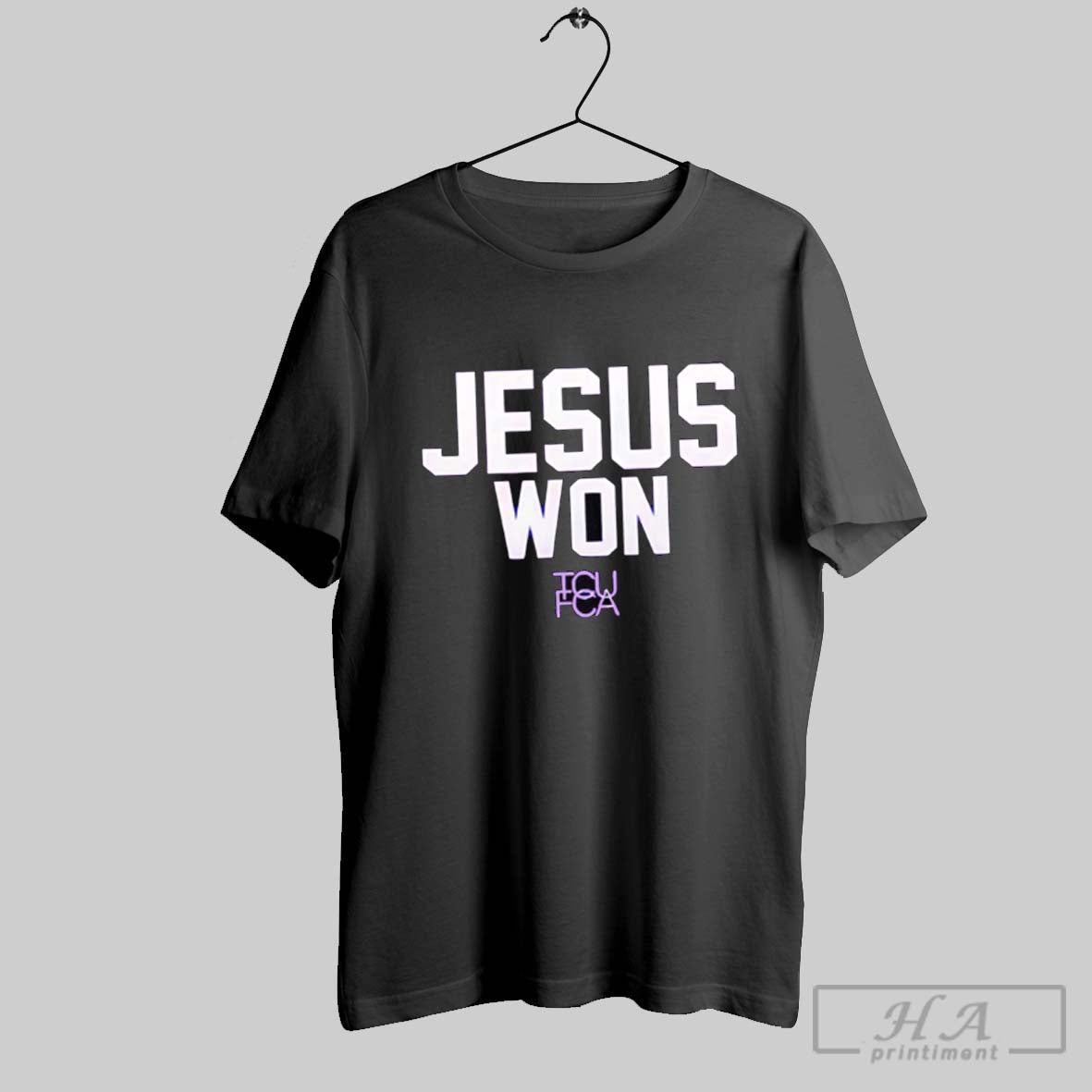 Official Tcu Horned Frogs Football Jesus Won 2025