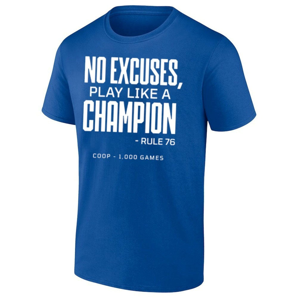Tampa Bay Lightning Jon Cooper 1000 Games Shirt