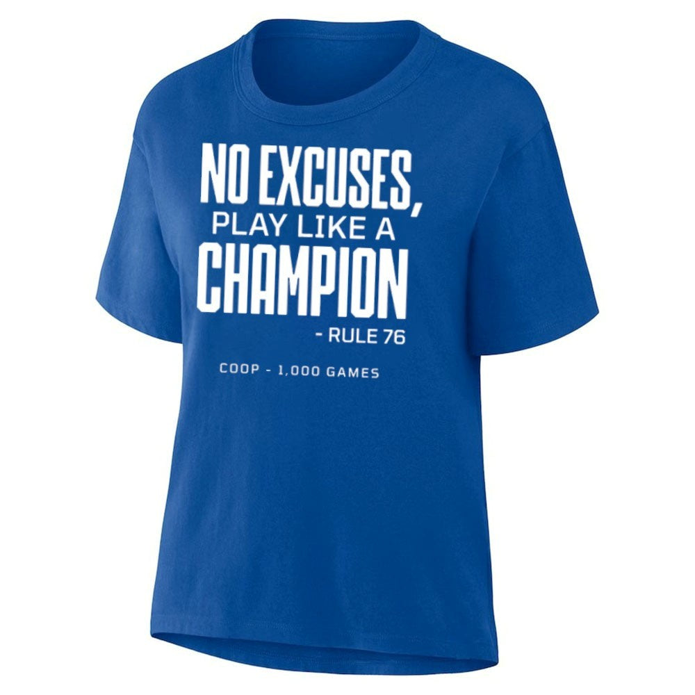 Tampa Bay Lightning Jon Cooper 1000 Games Shirt