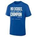 Tampa Bay Lightning No Excuses Play Like A Champion Jon Cooper 1000 Games Shirt