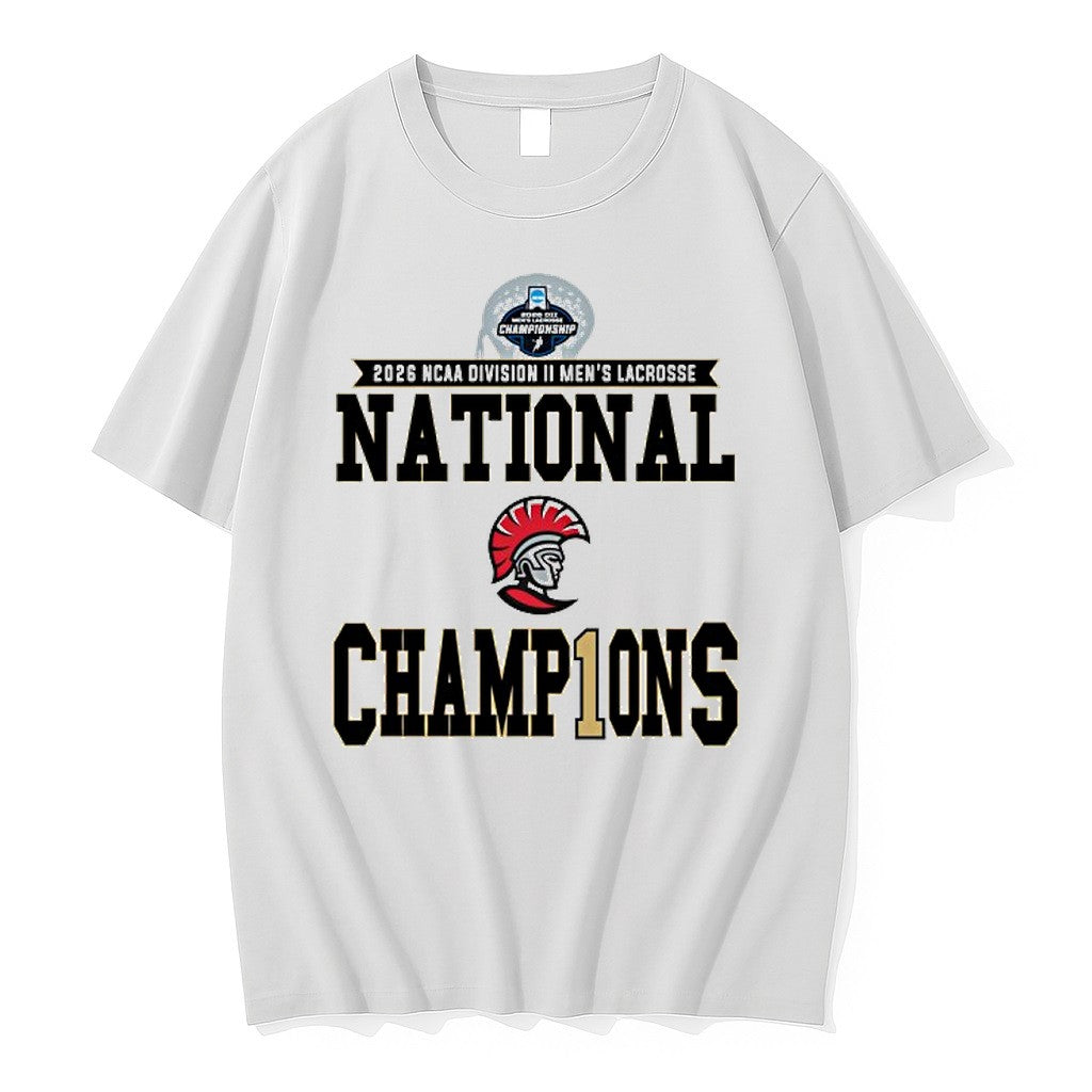 Official Tampa Spartans 2026 Ncaa Division Ii Mens Lacrosse National Champions T Shirts