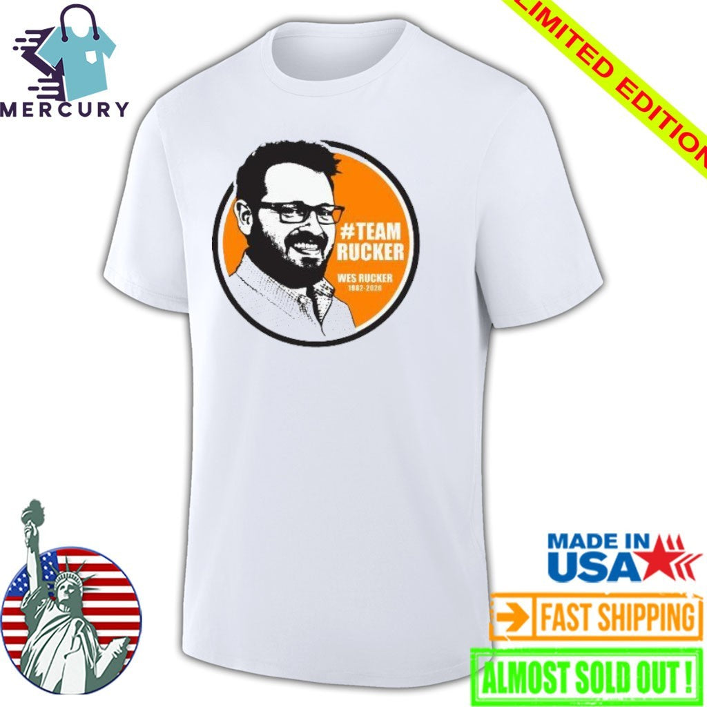 Team Rucker Wes Rucker 1982-2026 Memorial Shirt