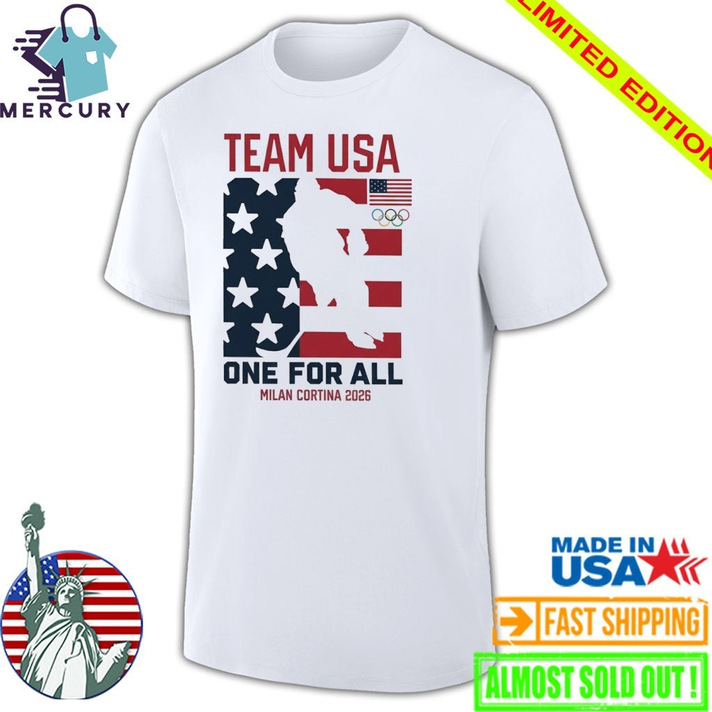 Team USA One For All Milano Cortina 2026 Winter Olympics Shirt