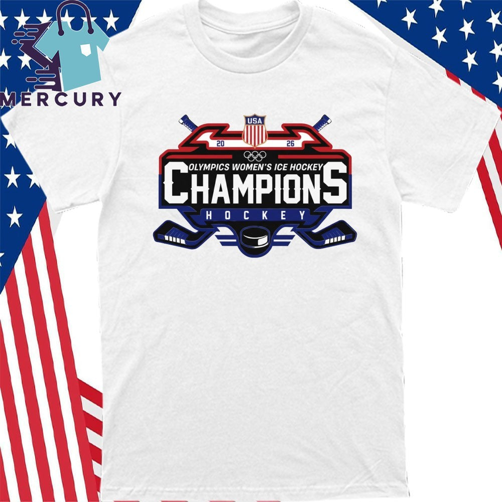 Team USA Winter Olympics Women’s ICE Hockey Champions 2026 Shirt