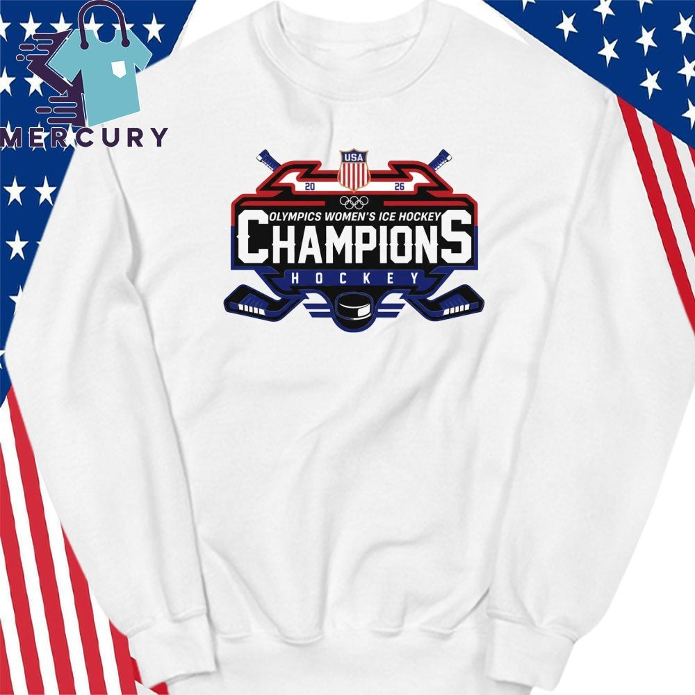 Team USA Winter Olympics Women’s ICE Hockey Champions 2026 Shirt
