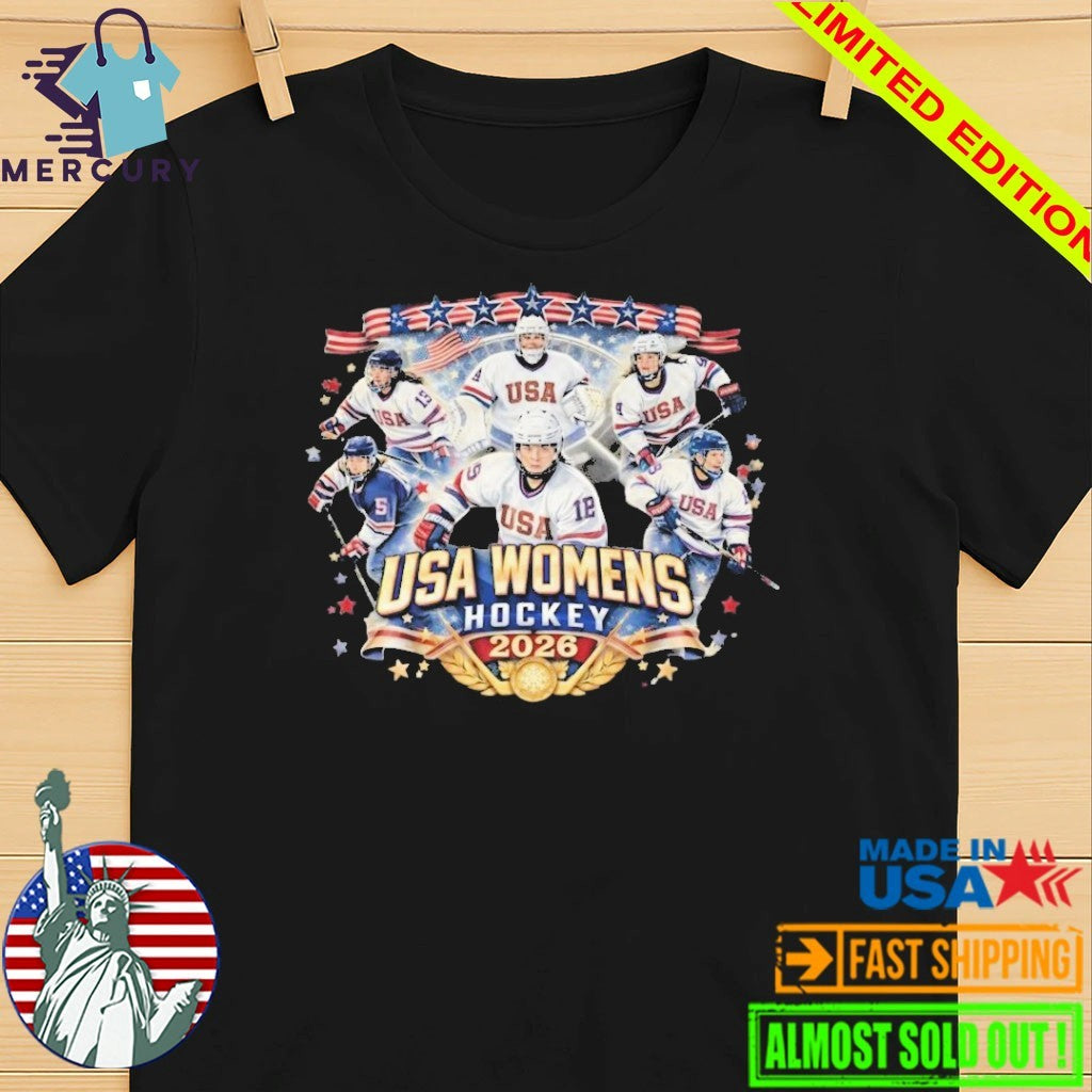 Team USA Womens Hockey 2026 Champions Shirt