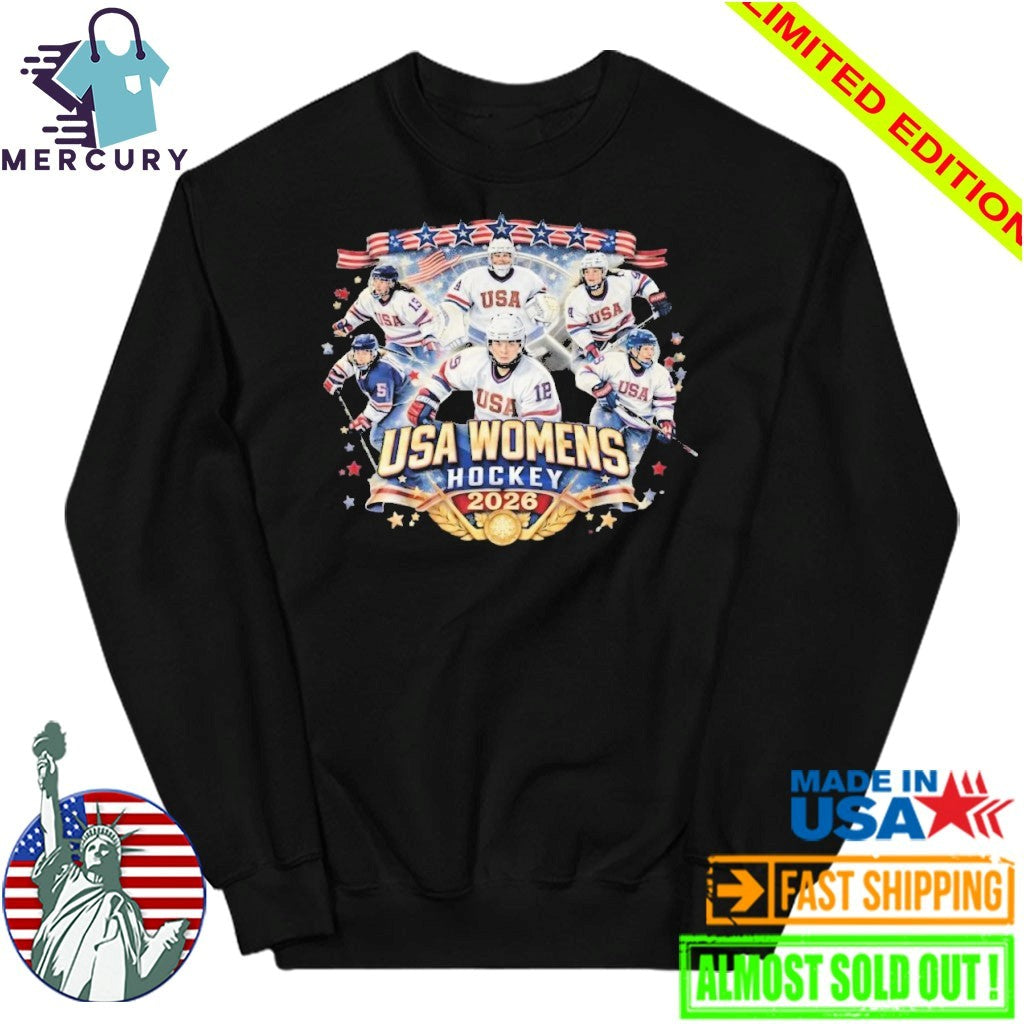 Team USA Womens Hockey 2026 Champions Shirt