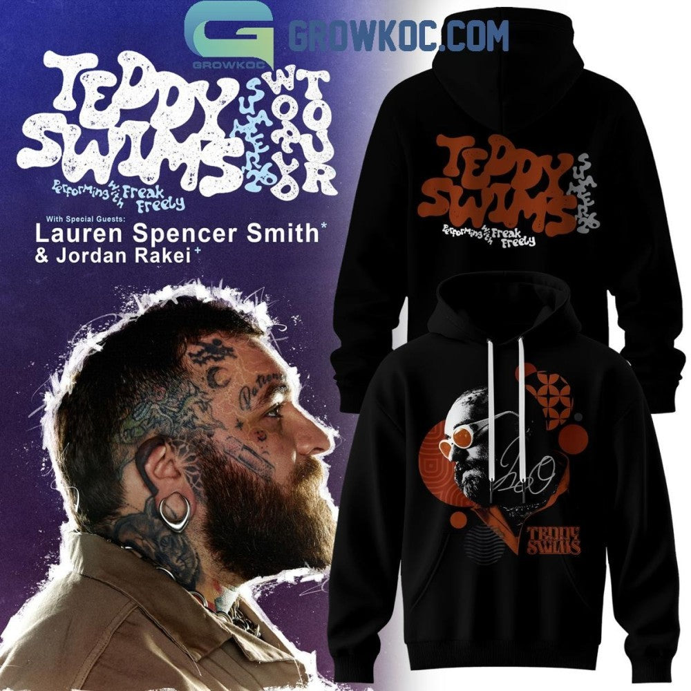 Teddy Swims 2026 Tour Freak Freely Hoodie Shirt