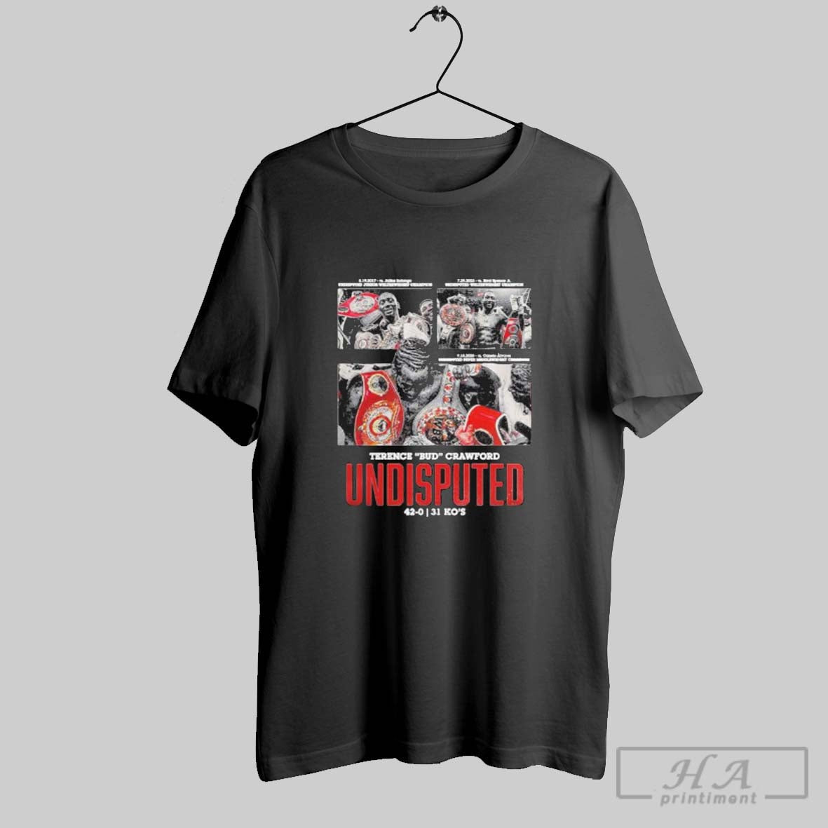 Official Terence Bud Crawford Undisputed 42 0