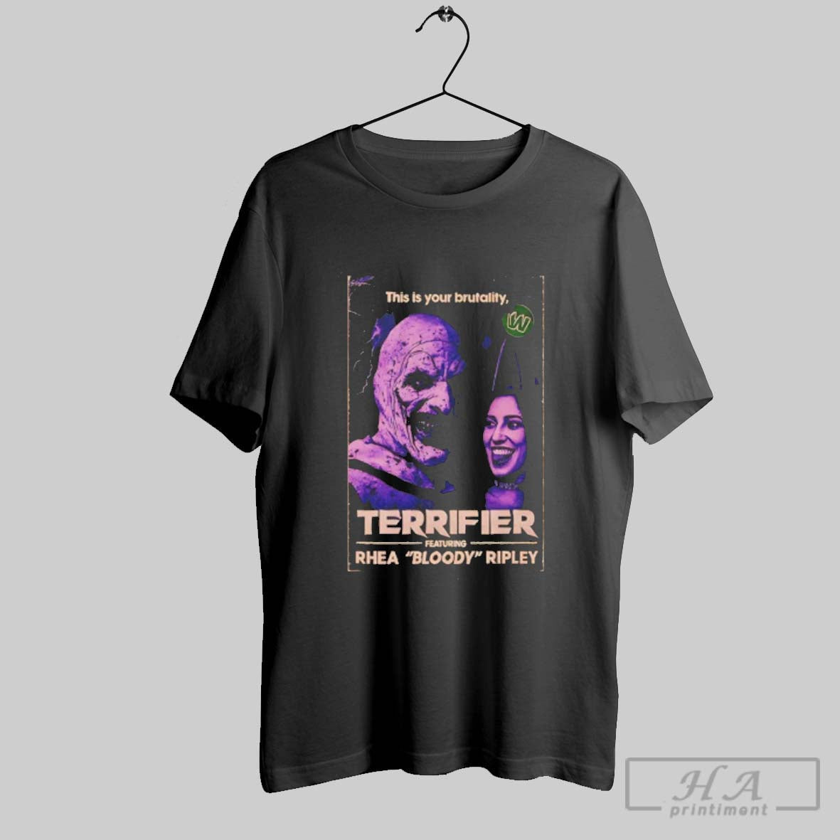 Official Terrifier Featuring Rhea Bloody Ripley Halloween