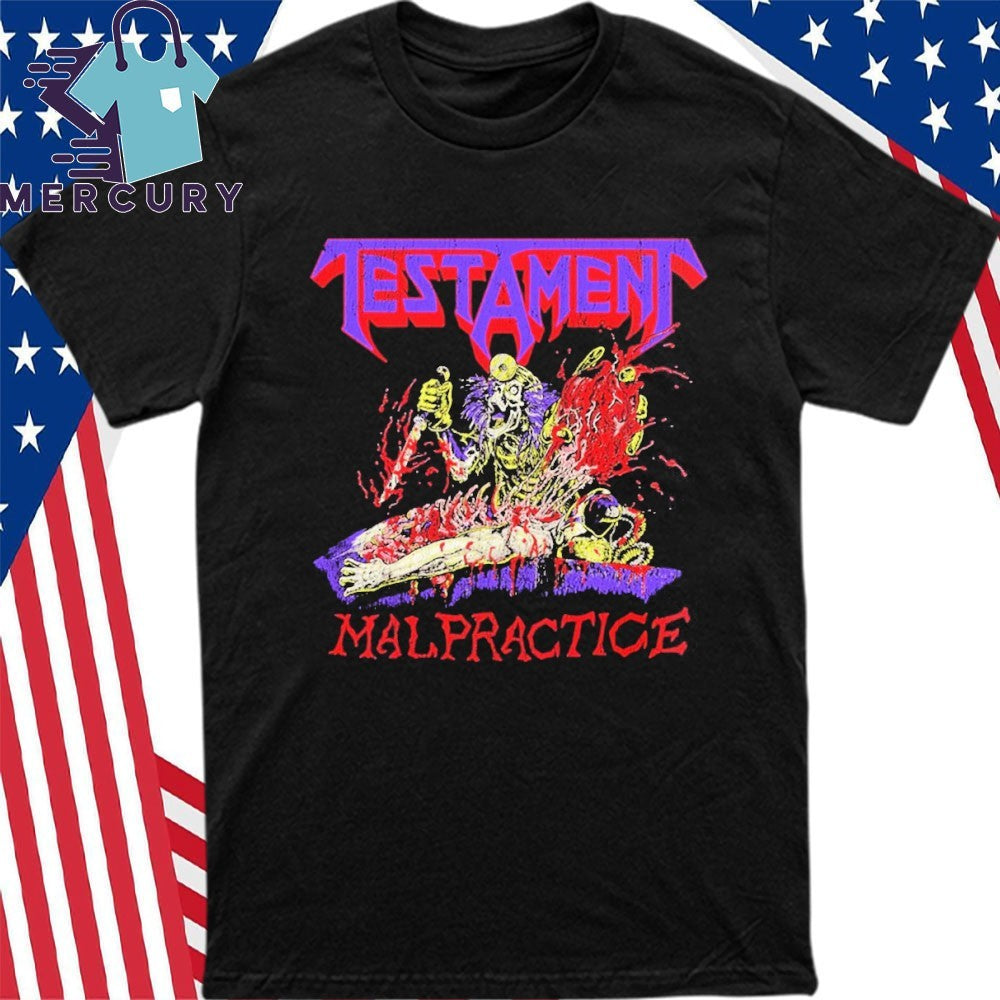 Testament Souls Of Black Collection Malpractice Shirt