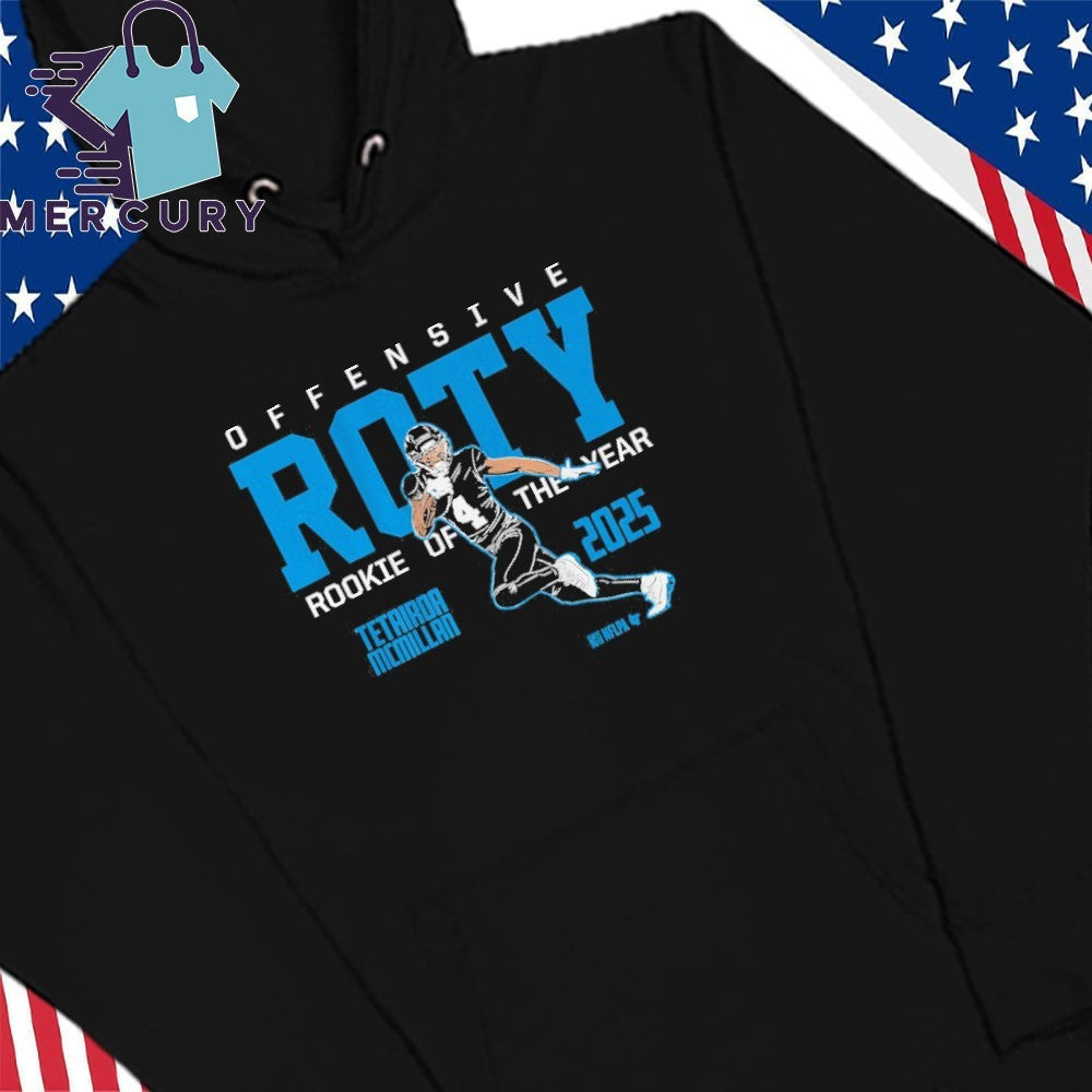 Tetairoa McMillan 2025 Offensive Rookie of the Year Shirt