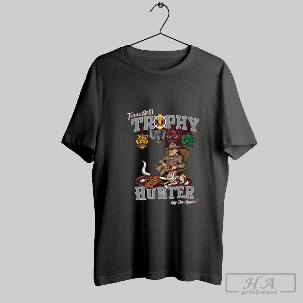 Official Texas Am Aggies Trophy Hunter Gig Em Aggies