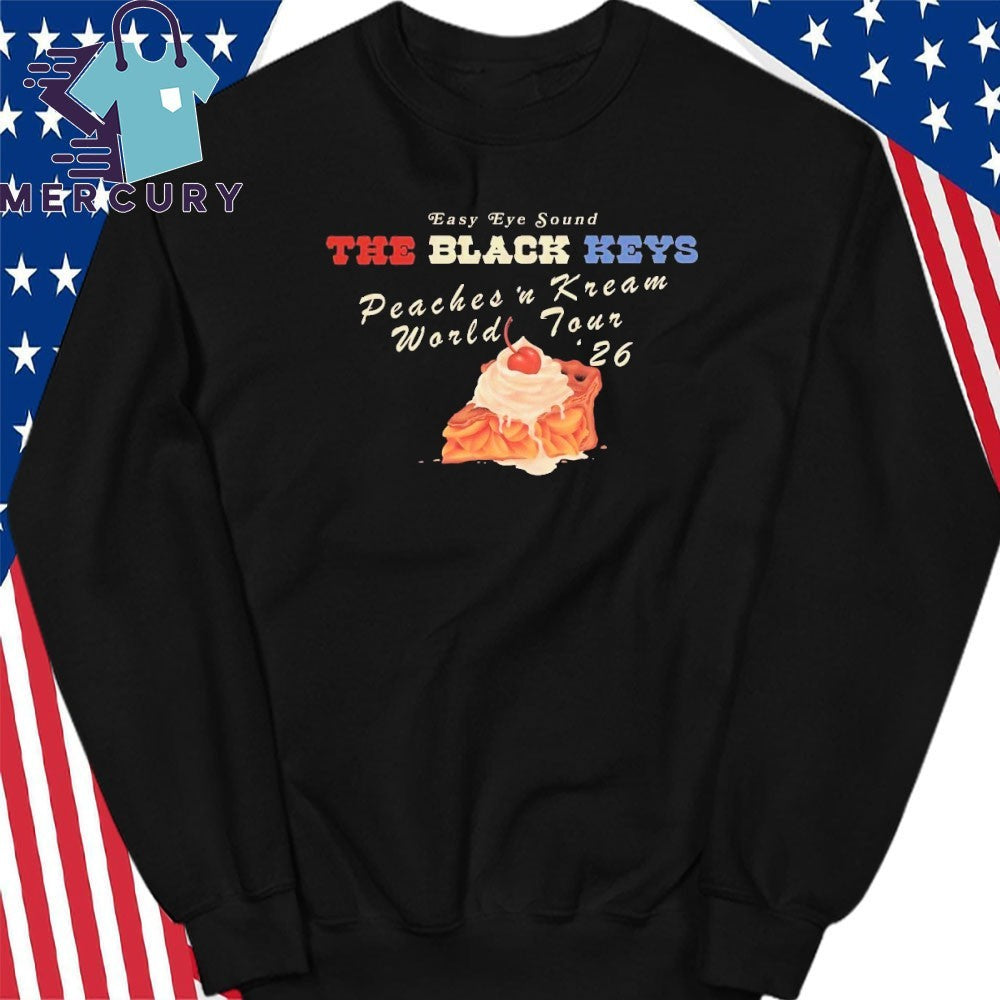 The Black Keys 2026 Tour Peaches N Kream World Tour Shirt