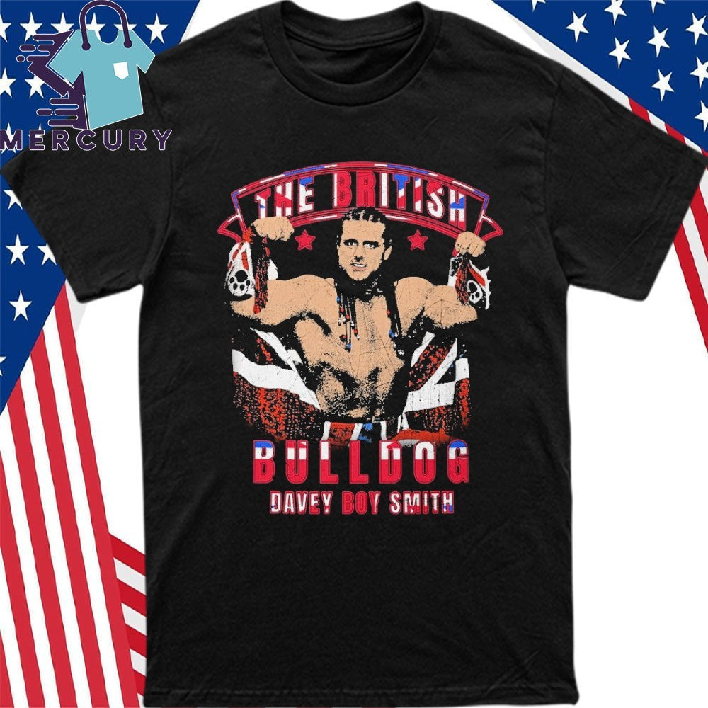 The British Bulldog Davey Boy Smith POWER Shirt