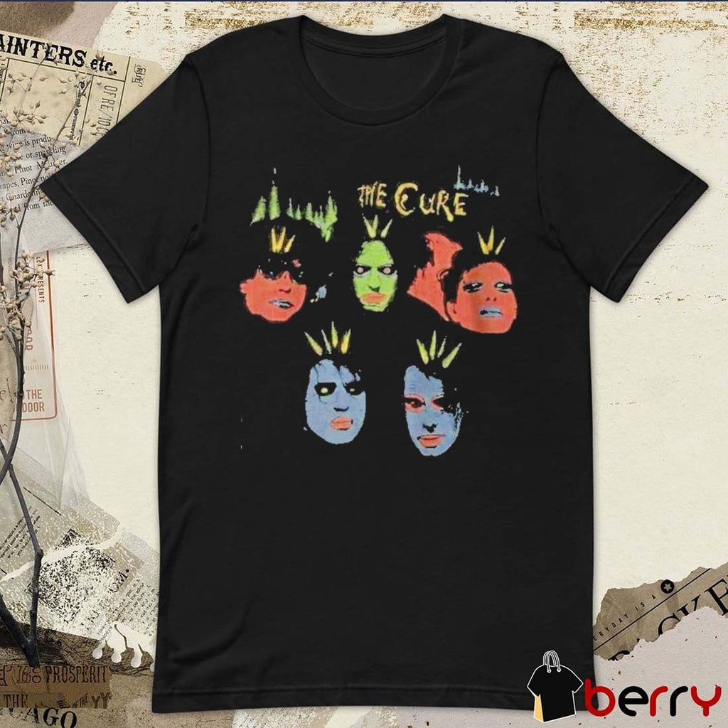 The Cure Belsonic Festival Ormeau Park Belfast Northern Ireland On June 28 2026 Faces t-shirt