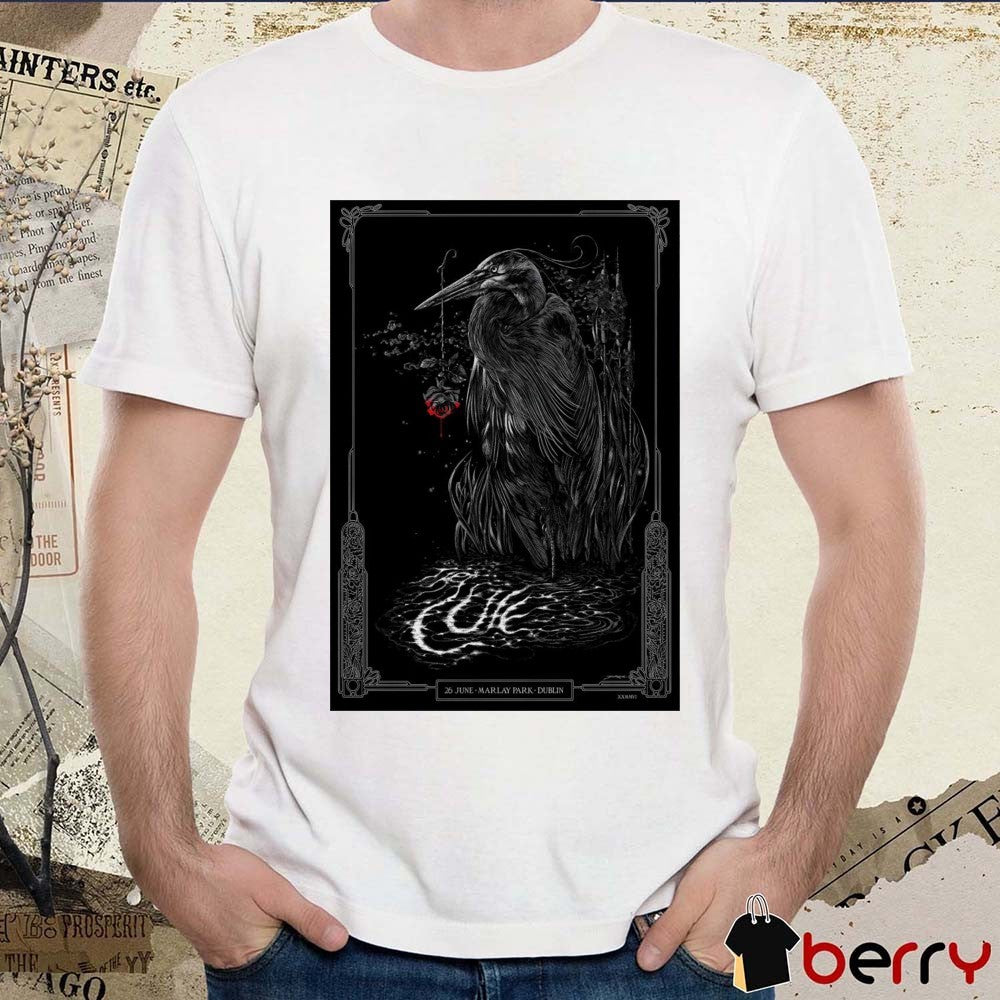 The Cure June 26 2026 Marlay Park Dublin Ireland Poster t-shirt