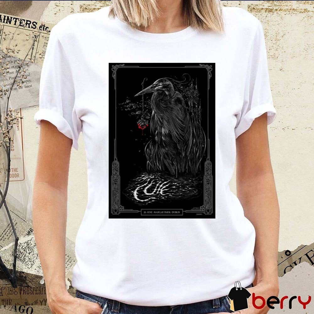 The Cure June 26 2026 Marlay Park Dublin Ireland Poster t-shirt