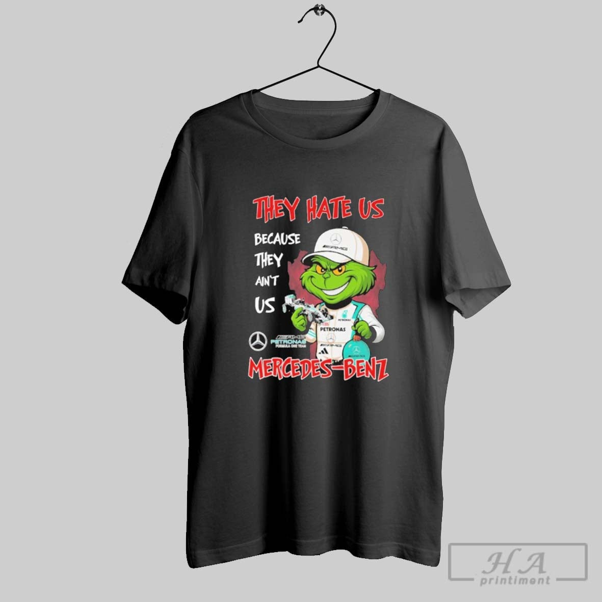 Official The Grinch They Hate Us Because They Aint Us Mercedes Benz