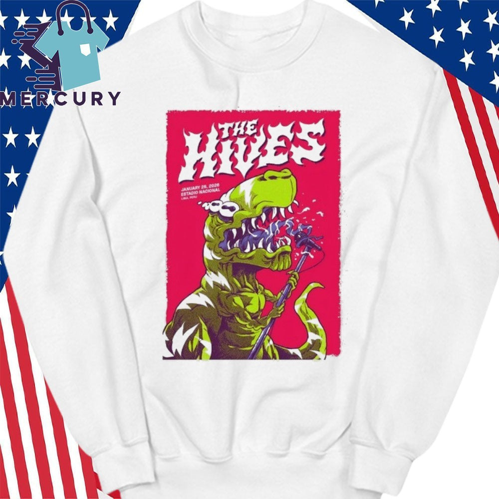 The Hives In Lima Peru On Jan 25 2026 Shirt