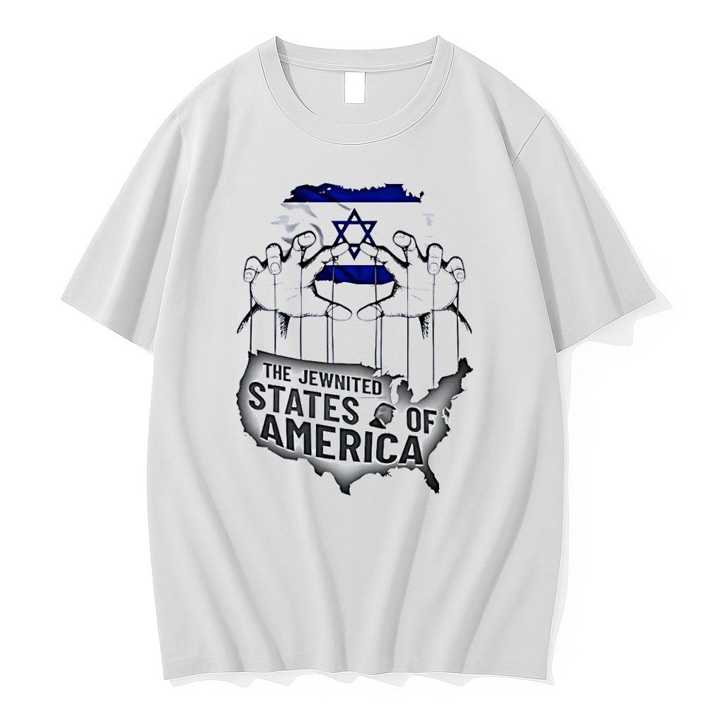 Official The Jewnited States Of America White T Shirts Jpg