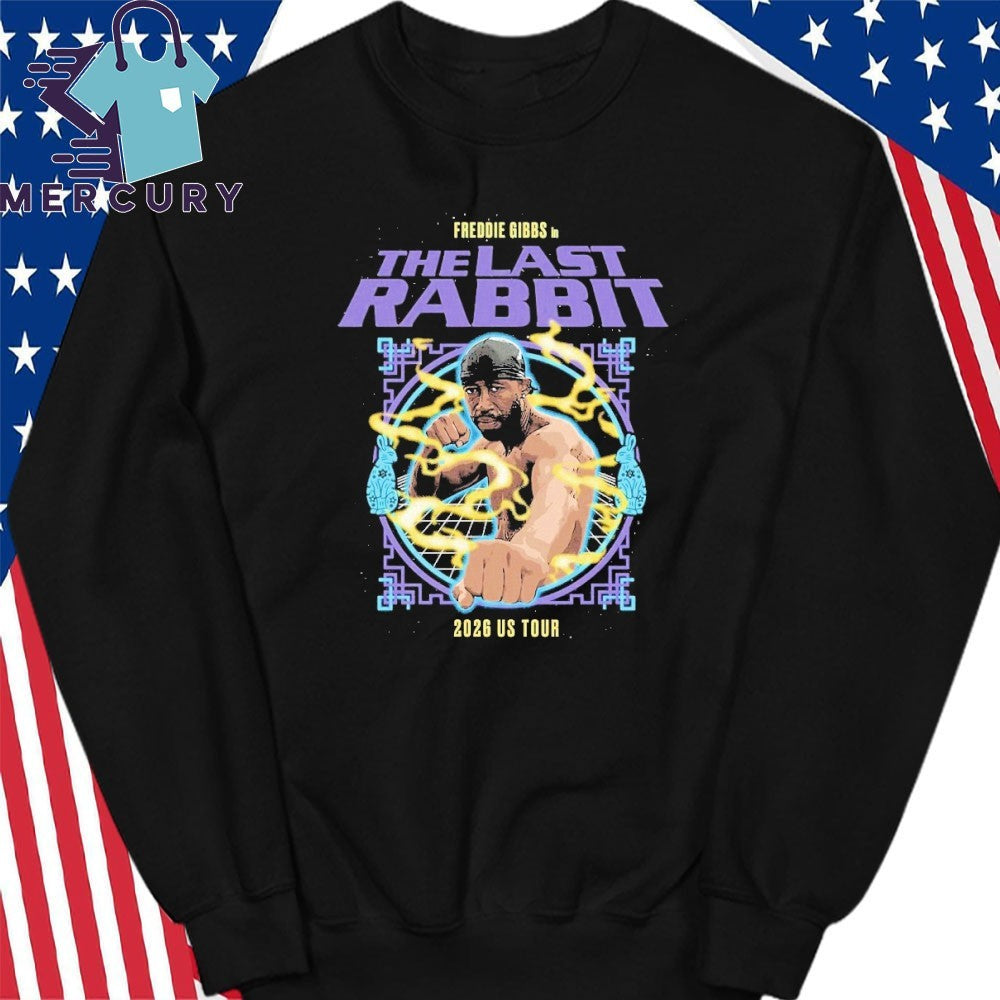 The Last Rabbit Freddie Gibbs 2026 US Tour Shirt
