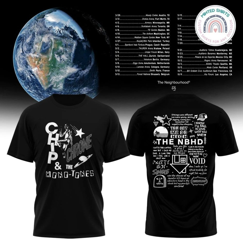 The Neighbourhood 2026 Tour Shirt