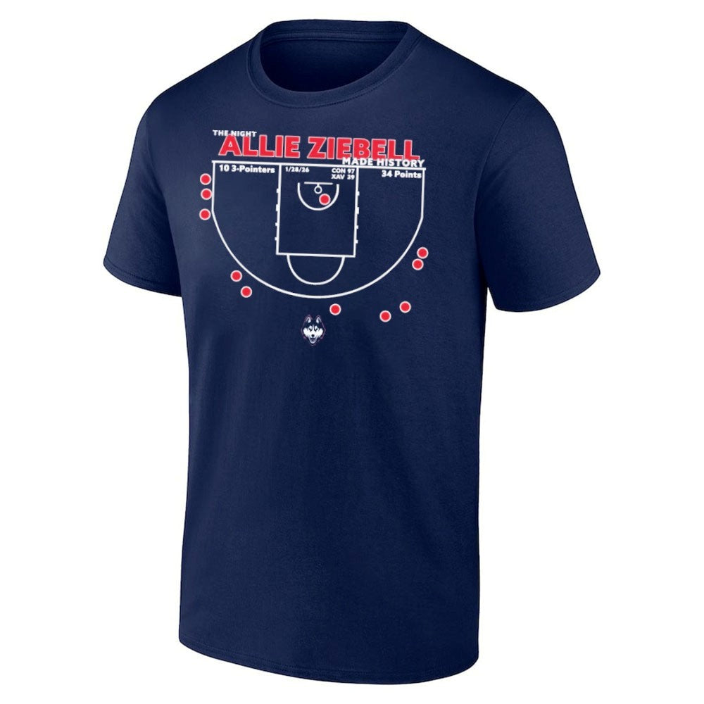 The Night Allie Ziebell Made History Basketball Shirt