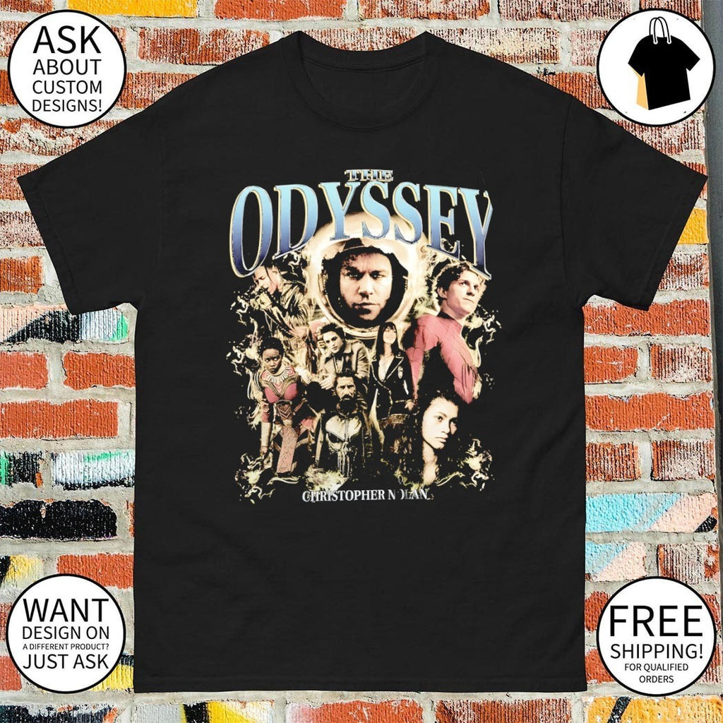 The Odyssey Christopher Nolan graphic shirt