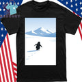 The Penguin Headed for The Mountains Shirt