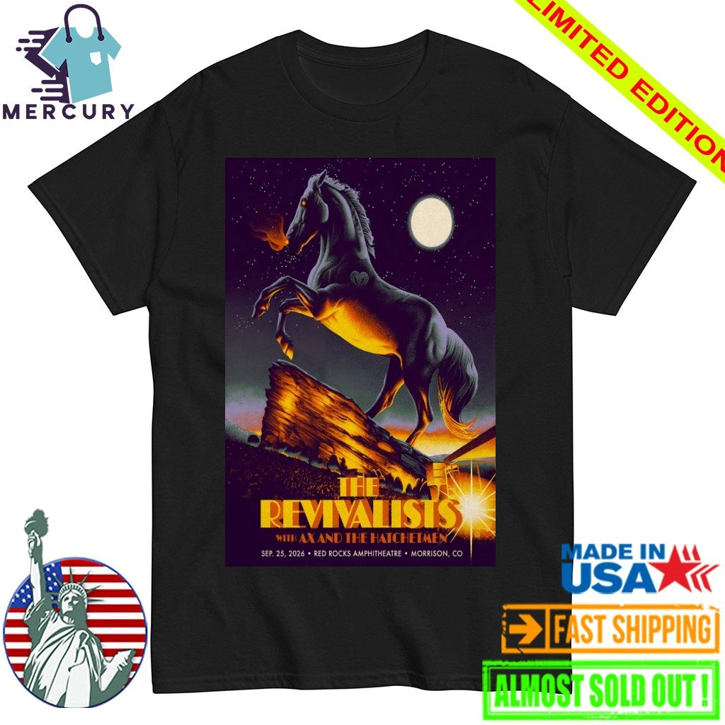 The Revivalists Sept 25 2026 In Morrison CO Poster Shirt