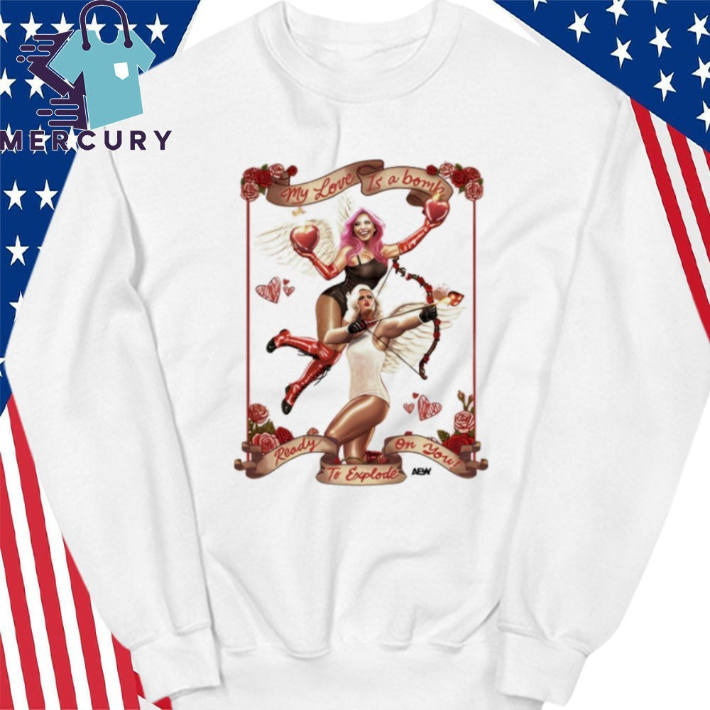 The Timeless Love Bombs Valentine’s Day Shirt