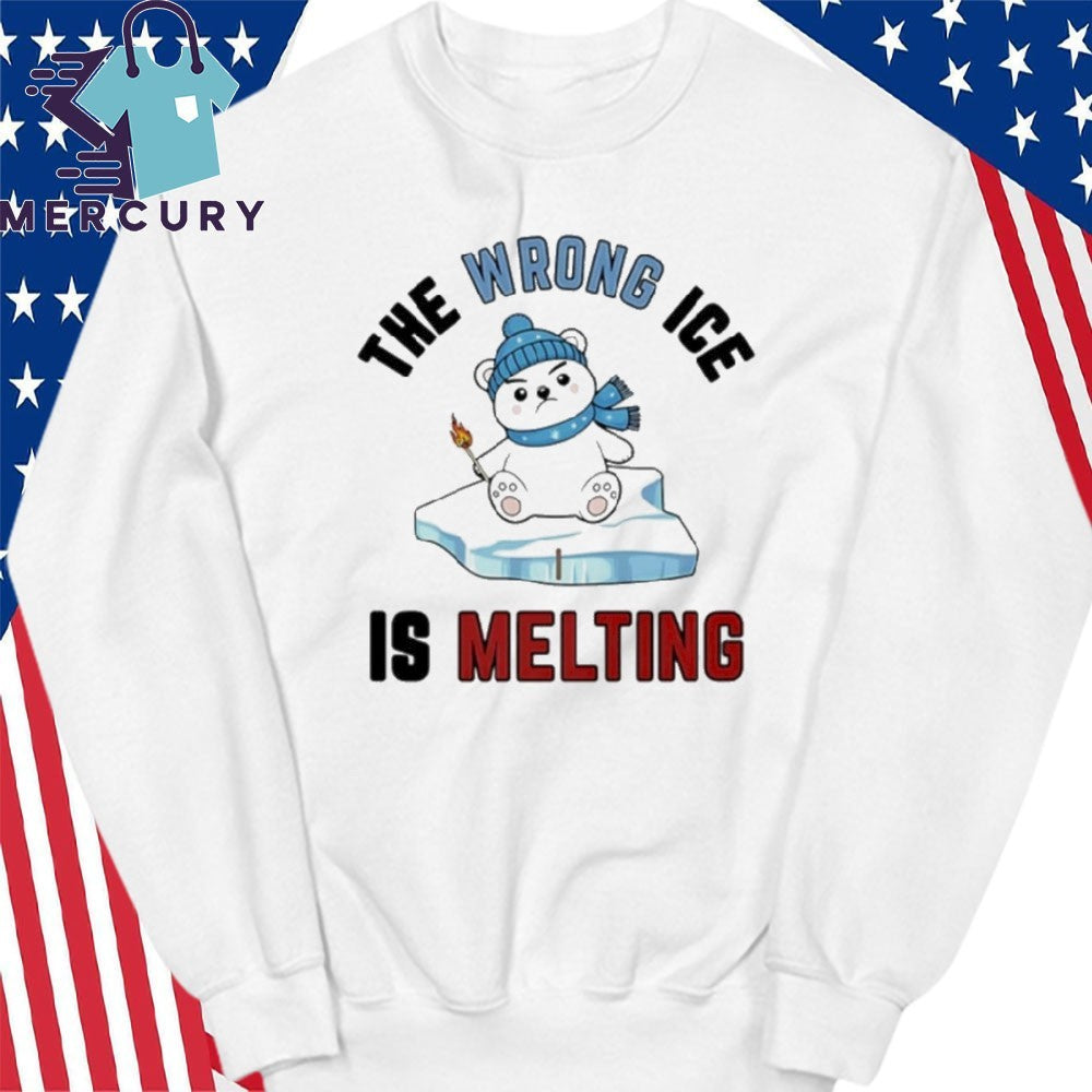The Wrong Ice Is Melting Shirt