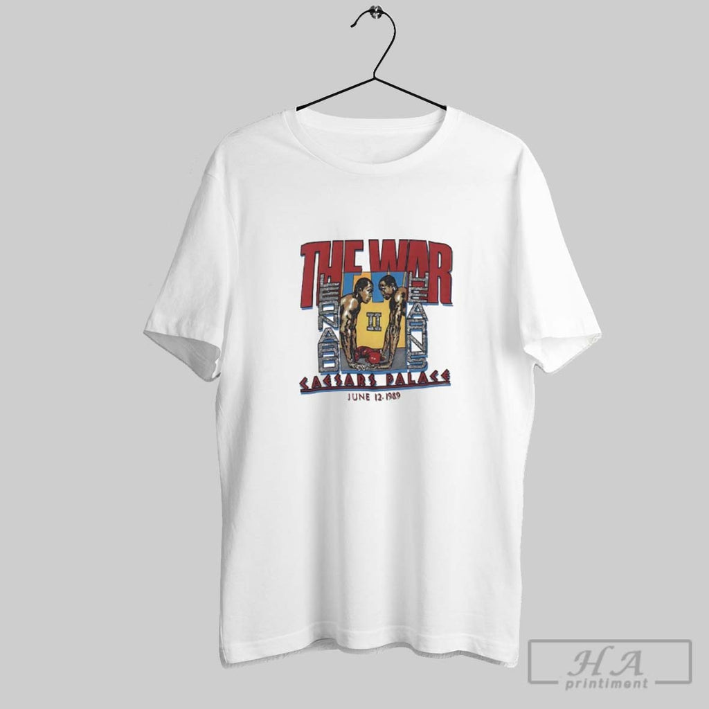 Official The War Sugar Ray Leonard Vs Thomas Hearns Caesars Palace 1989 Ladies