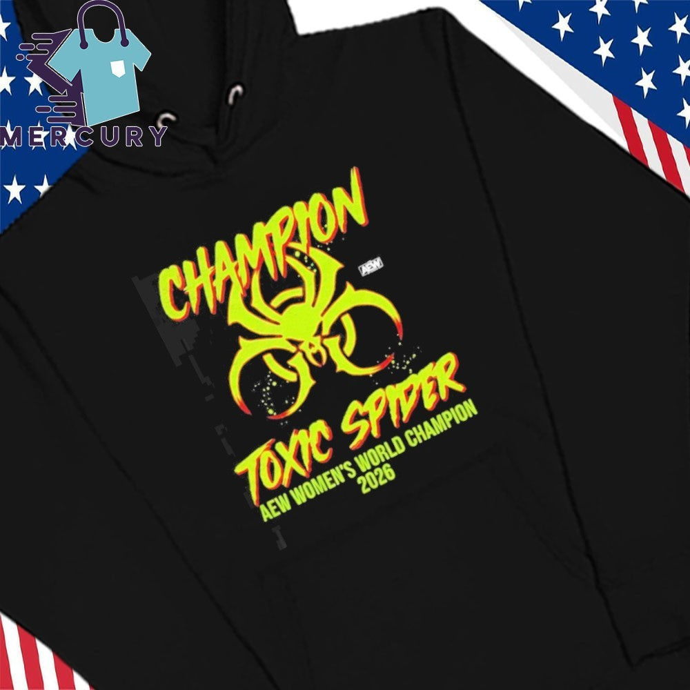 Thekla Kaischauri Toxic Spider Women’s AEW World Champion 2026 Shirt