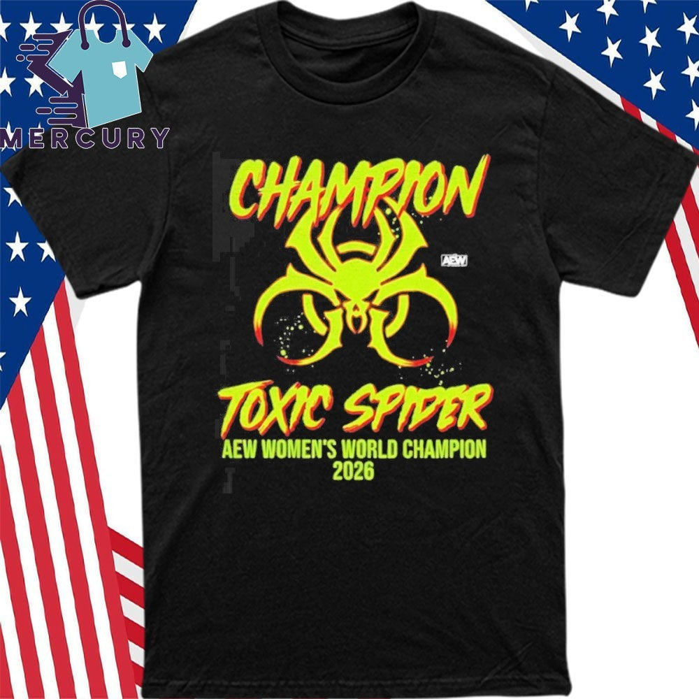 Thekla Kaischauri Toxic Spider Women’s AEW World Champion 2026 Shirt