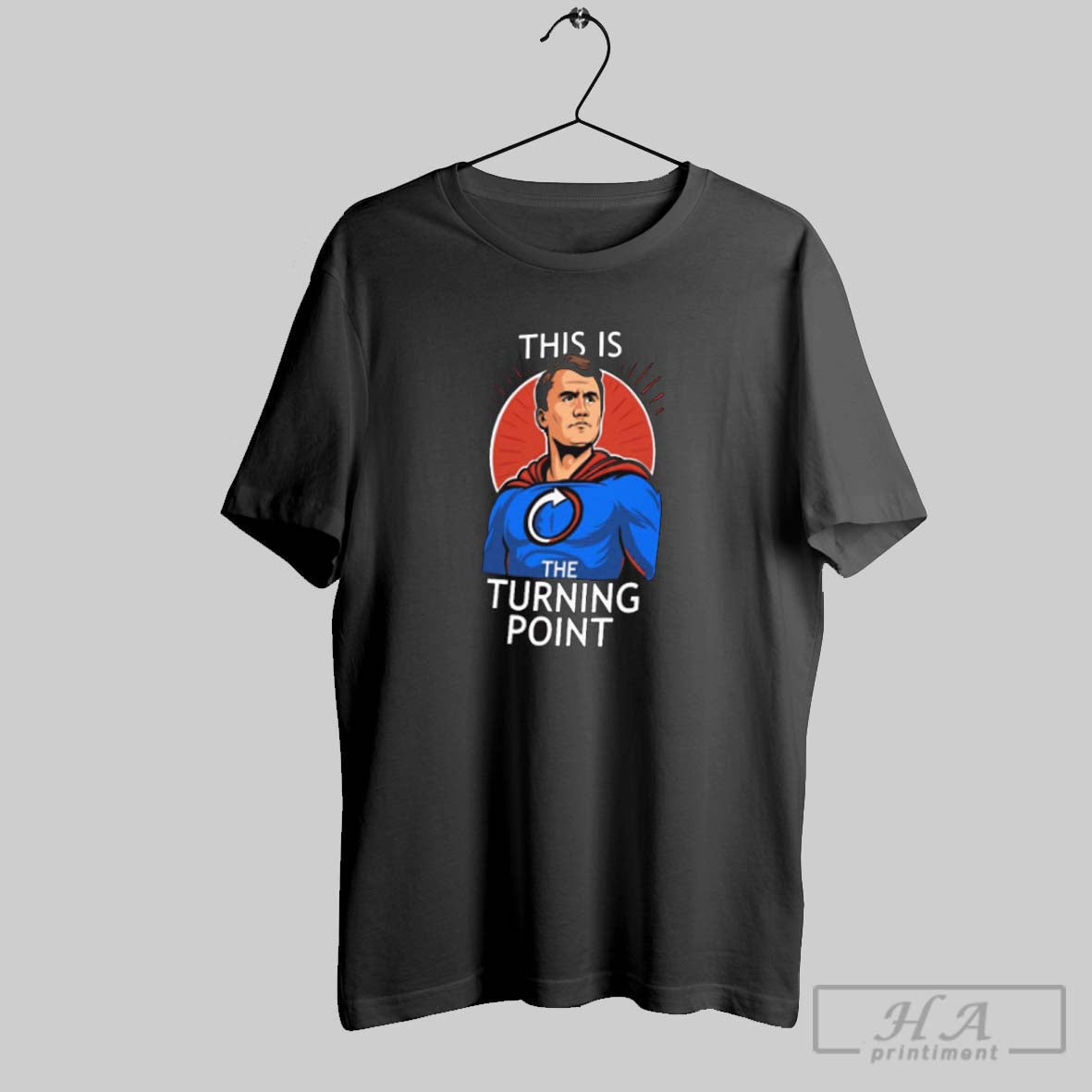 Official This Is Charlie Kirk Superhero The Turning Point